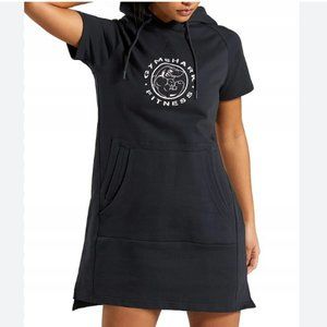 Gymshark | Legacy Fitness Longline Sweatshirt in Black Marl